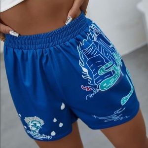 Graphic Cartoon Shorts